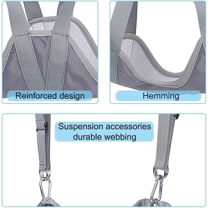 Гамак для собак, петля для грумінгу, дихаюча гамачна підвіска для догляду за собаками, підстригання кігтів