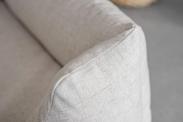 Ортопедичне ліжко для собак Bruno Grosse, середнього та малого розміру - подушка для собак, килимок для собак з тканини Aura - піна з пам'яті, м'яка, довговічна, стійка до зношування та розривів (L, кремовий) L, кремовий