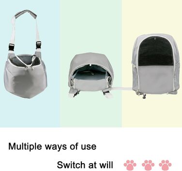 Транспортна сумка для котів та собак, водонепроникна, м'яка | Ідеальна для малих та середніх тварин у подорожах, на прогулянках та в авто