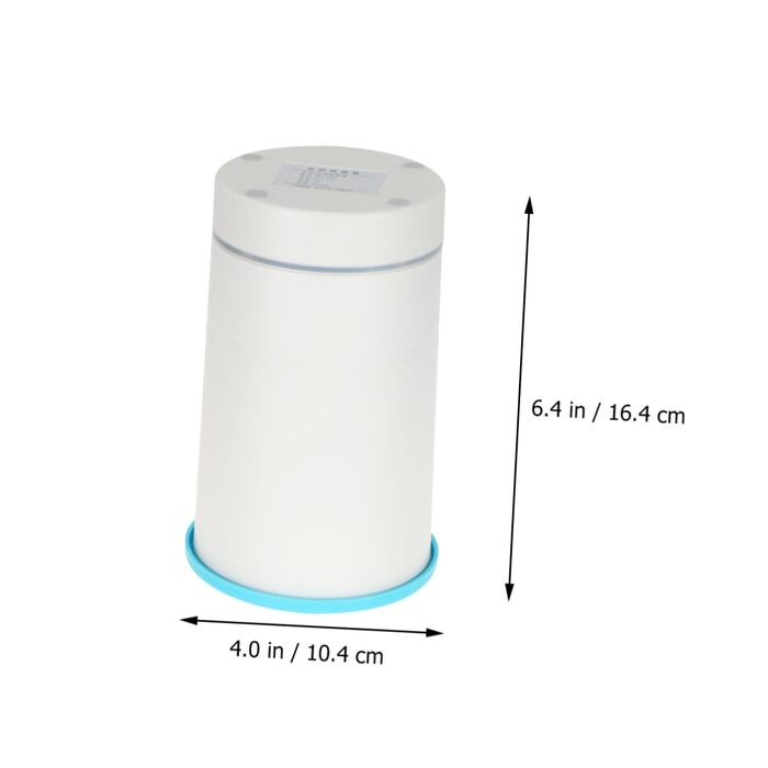 Автоматичний мийник для собак COLLBATH: ротаційний інструмент, червоно-білий, для догляду за шерстю