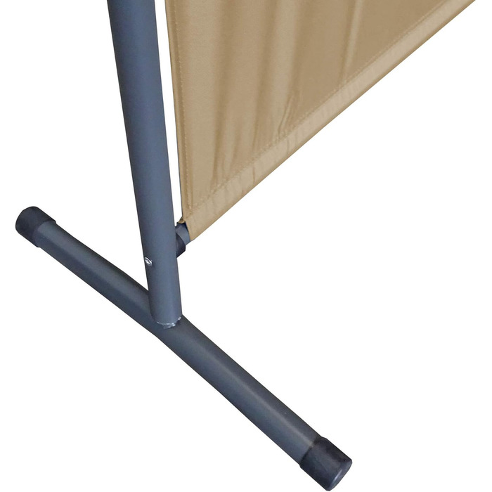 Ширма QUICK STAR Paravent з тканини, 150 x 190 см, бежева - для дому, саду, балкону