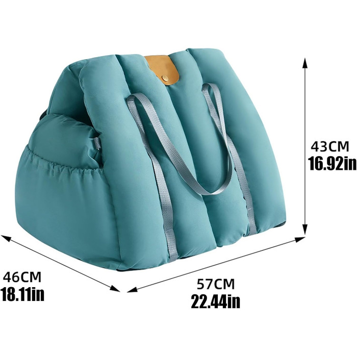 Автокрісло для тварин: складана переноска для собак та котів з м'якою стороною | Закрита переноска-будка для собак та котів
