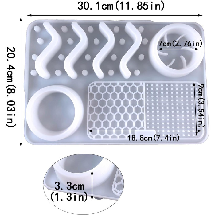 Мапа для повільного годування собак та котів: неслизька підставка для ласощів, що заспокоює, велика, з присосками, блакитна