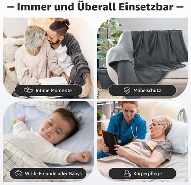 Водонепроникний плед Pick for Life: двосторонній фланелевий плед для дому, авто, подорожей (102x152 см)