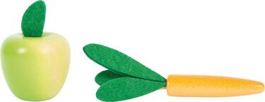 Набір для догляду за конем Small Foot: дерев'яні аксесуари для гри, іграшки для дітей