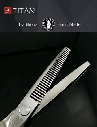 Набір професійних ножиць для перукарів Titan 6 дюймів з японської сталі (2 шт.)