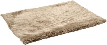 Теплий плед для собак HUNTER ASTANA, коричневий, в клітинку, для лежанки, 30°C, легко миється