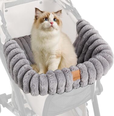 Підкладка для візка для собак та дітей - тепла, м'яка, знімний килимок з магнітною застібкою | для дому, подорожей, котів, цуценят, всередині та зовні