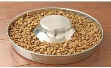 Миска для цуценят із нержавіючої сталі Omni Pet Leder Brothers, 38 см