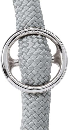 HUNTER Dressurhalsung FREESTYLE EIBY сірого кольору, розмір M-L: м'який матеріал, регульована висота, надійна фурнітура, для тренувань та прогулянок