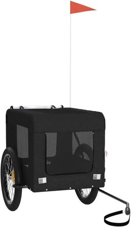 Причіп для велосипеда Gecheer: вантажний, для собак, чорний, Oxford-Gewebe, 68.5 x 135 x 73.5 см