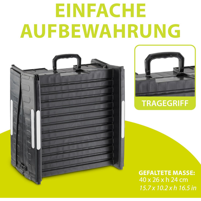 Рампа для собак у машину Ferplast, складана, протиковзка, з ручкою, світловідбиваюча, до 50 кг, 152 x 40 см