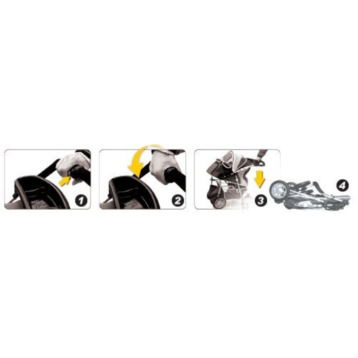 Візок для тварин Innopet First Class IPS-09 (синій) – складаний, для собак та котів