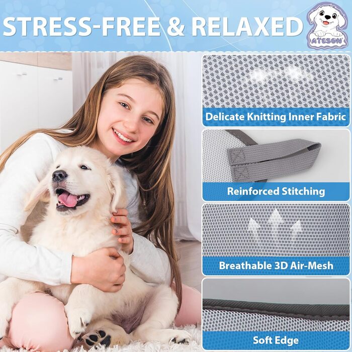 Набір для догляду за собаками: шлейка, триммер для нігтів, пилка, ножиці для собак середніх та великих порід