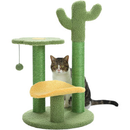Когтеточка для котів Made4Pets Кактус, стовпчик для котенят, дряпка для котів