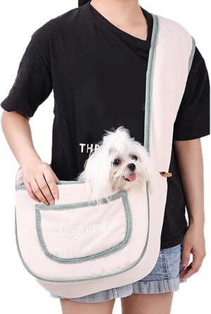 Транспортна сумка для тварин: переноска для собак, котів, цуценят | Зручна, дихаюча, водовідштовхувальна переноска beige
