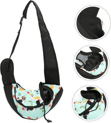 Жовта переноска для собак iBasenice: зручна сумка-переноска для маленьких собак та цуценят, ідеальна для подорожей, кемпінгу та прогулянок