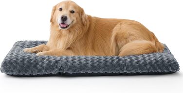 Крісло-лежанка для собак середніх порід BEDSURE - 71x50x7 см, миюче, з антиковзною основою, сіре
