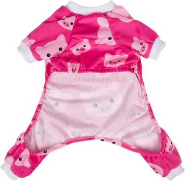 Піжама для собак CuteBone Pink Pig з м'якого матеріалу, рожева, велика, P46L-DE