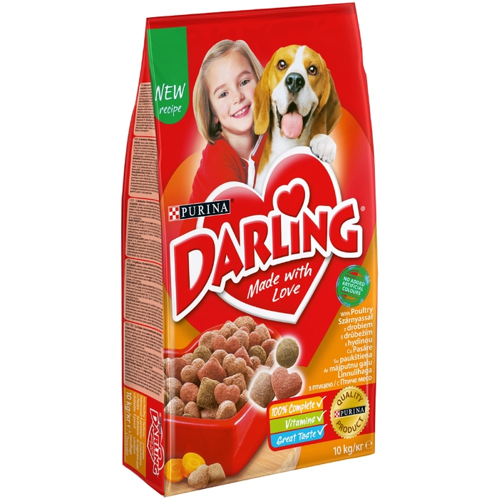 Сухий корм PURINA DARLING з куркою, 10 кг