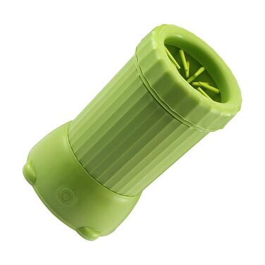 Автоматичний мийник лап для собак, мийка для лап Buddy Muddy - портативна USB-зарядна станція для котів та собак (зелений)