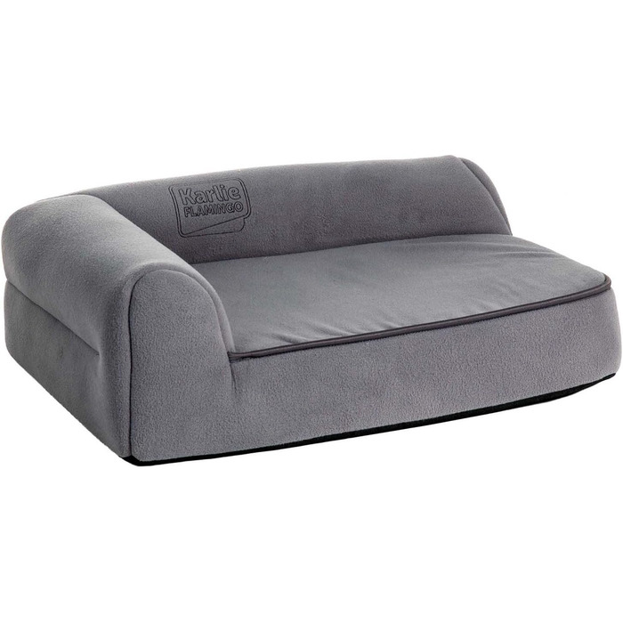 Подушка Karlie Kissen Ortho Visco L: 60 x 48 x 21 см, сіра