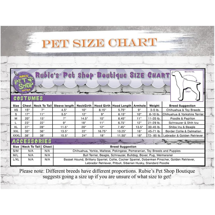 Костюм домашнього улюбленця Рубіс Дісней Білосніжка Допі, розмір XL