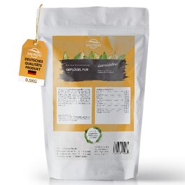 Сухий корм для котів SALiNGO Premium Geflügel Pur 10 кг — беззерновий, з 90% м'яса птиці та 10% овочів, без цукру та штучних добавок