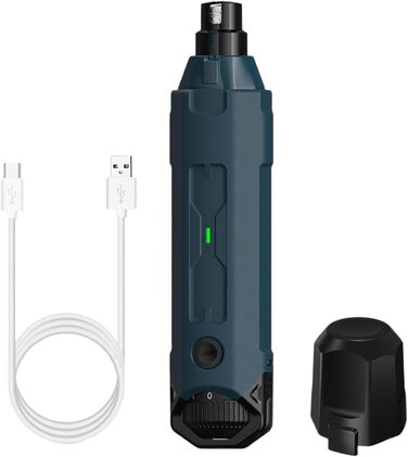 Шліфувальник для когтів домашніх тварин з підсвічуванням Marineblau (2/6 швидкостей)