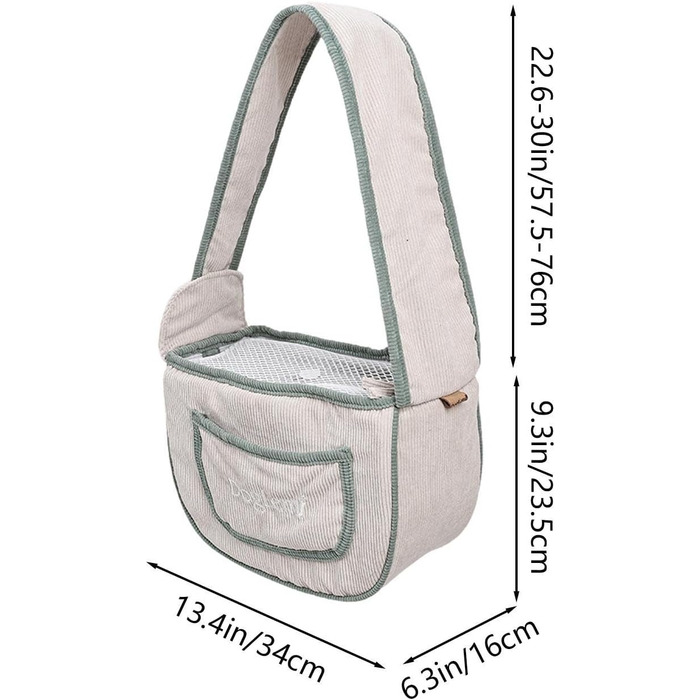 Транспортна сумка для тварин: переноска для собак, котів, цуценят | Зручна, дихаюча, водовідштовхувальна переноска beige