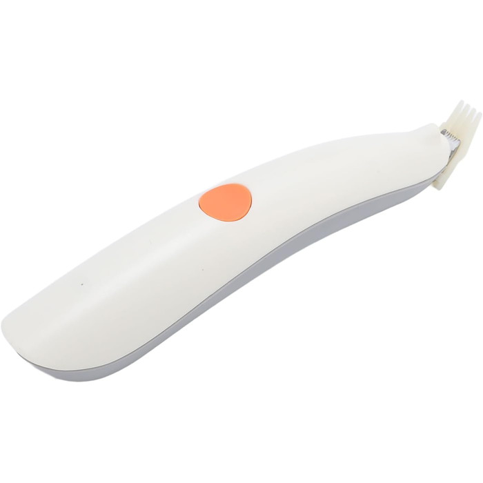 Бездротовий тример для собак з підсвічуванням, 2 швидкості, регульований, для грумінгу навколо очей, вух та мордочки (сіро-білий)