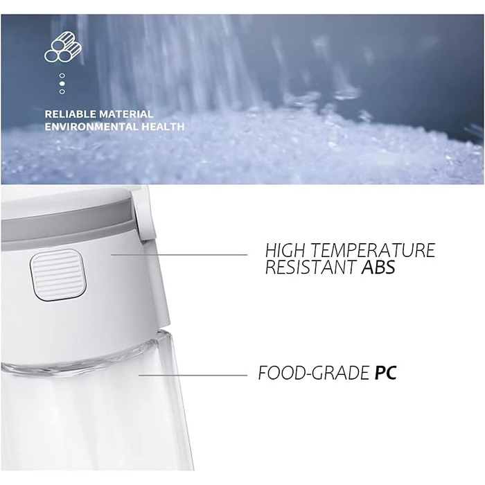 Водяна пляшка для тварин 420 мл, складна, портативна, для котів та собак, біла