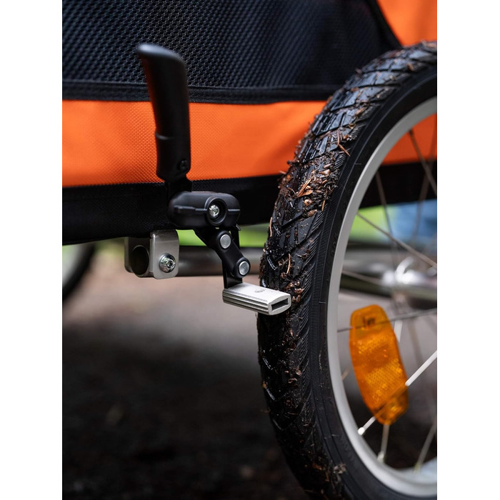 TrendPet DogBus L - велосипедний причіп для собак, великих порід, на алюмінієвій рамі