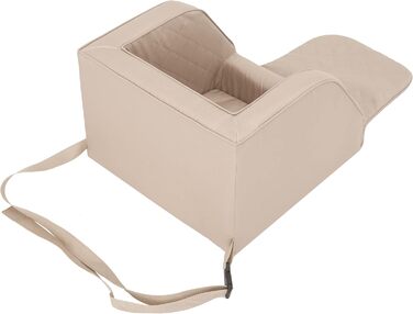 Транспортна переноска для собак та котів, лежанка, підстилка для собак, бежевого кольору, 46x46x31 см