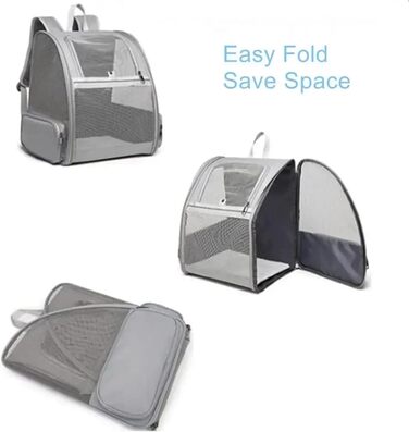 Рюкзак для кота та собаки, переноска для собак та котів, переноска для маленьких собак, валіза для авіаперельотів, чорний