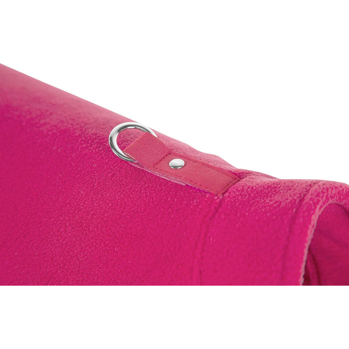 Тепла флісова жилетка для собак Gooby, рожева, розмір L з повідком, зимовий одяг для маленьких собак, хлопчиків та дівчаток