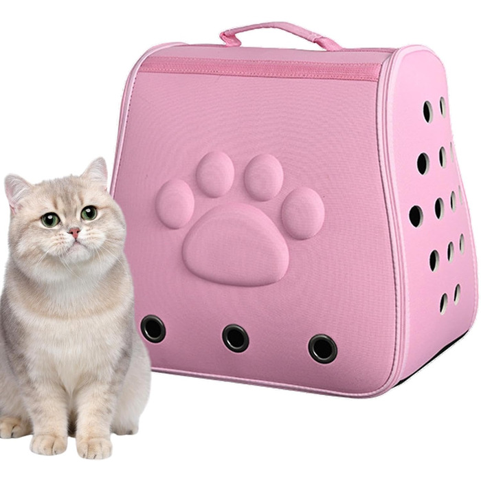 Трансформер-переноска для котів та маленьких собак | Легка, дихаюча переноска-рюкзак для тварин | Міцна переноска для котів та собак