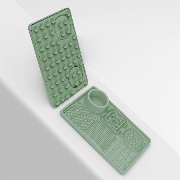 Силіконовий килимок для собак та котів Upgrade XL з великим присоском [без BPA] - рожевий