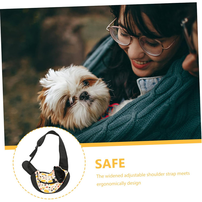 Транспортна сумка для собак та котів Housoutil, 44x26x2 см, зелена