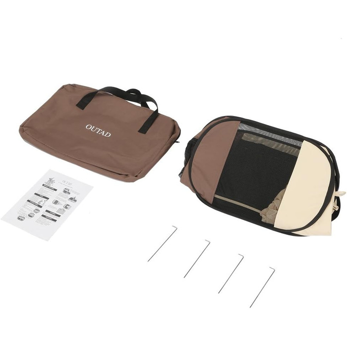 Клітка-манеж для тварин Robereanw, переносна клітка для цуценят, собак, котів, кроликів та дрібних тварин (M)