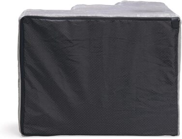 Сходи для собак Karlie Easy Step, плюшеві/дерев'яні, світло-сірі, 60x45x40 см