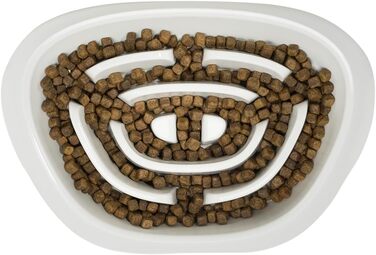 Миска Antischlingnapf Balou Weiß 950ml від Knuffelwuff: миска для собак з неслизьким силіконом, 950 мл