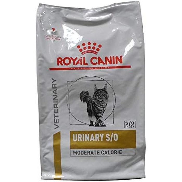 Корм для котів Royal Canin Veterinary Diet Urinary S/O Moderate Calorie, 3.5 кг — дієтичний сухий корм для підтримки сечовидільної системи та контролю ваги