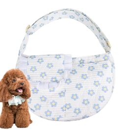 Транспортна сумка для собак - маленька переноска для тварин з ременем, легка переноска з кріпленням для безпеки під час подорожей, прогулянок та екскурсій