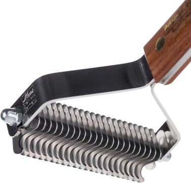 Щітка для волосся Mars King з 22 зубчиками, широка