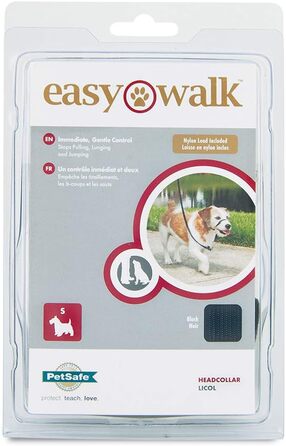 Шлейка для собак PetSafe Easy Walk, середній/великий розмір (чорна, L)
