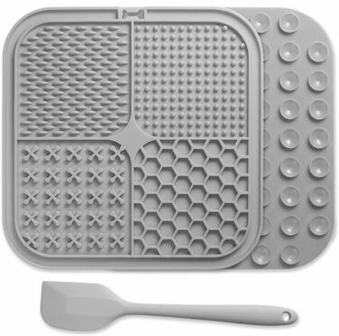 Мат для ліплення + шпатель - 20 x 20 см (Сірий)