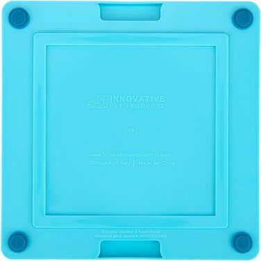 LickiMat PRO Tuff для собак: міцна лижуча килимок, заспокоює, альтернатива іграшкам-головоломкам та повільним мискам для годування. Ідеально підходить для арахісової пасти, йогурту, здорових смаколиків (турквіс)