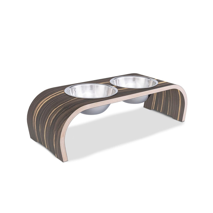 Набір мисок для собак ilaCasa Makassar - 2 шт. Підвищені, для корму та води