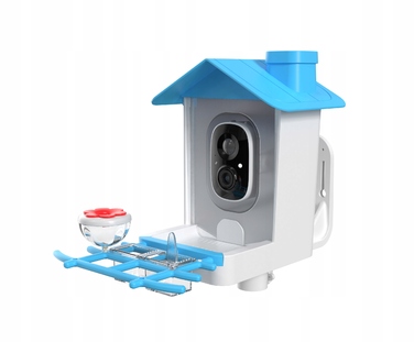 RobiCam BirdNest Vision – інтелектуальна годівничка для птахів із сонячною панеллю та Full HD камерою